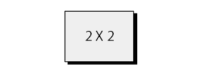 etiqueta 2x2